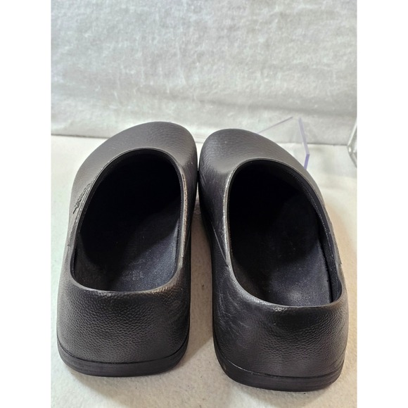 Birkenstock Profi Birko Flor Black Slip On Clogs Size 43 EU 280 US Mens 10/10.5 - Picture 8 of 12
